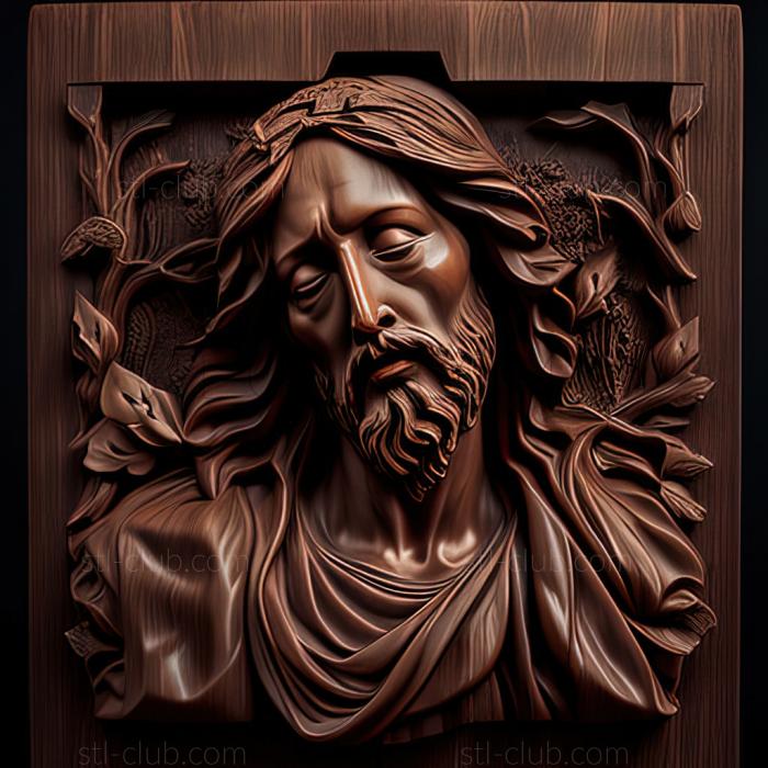 3D model st jesus (STL)